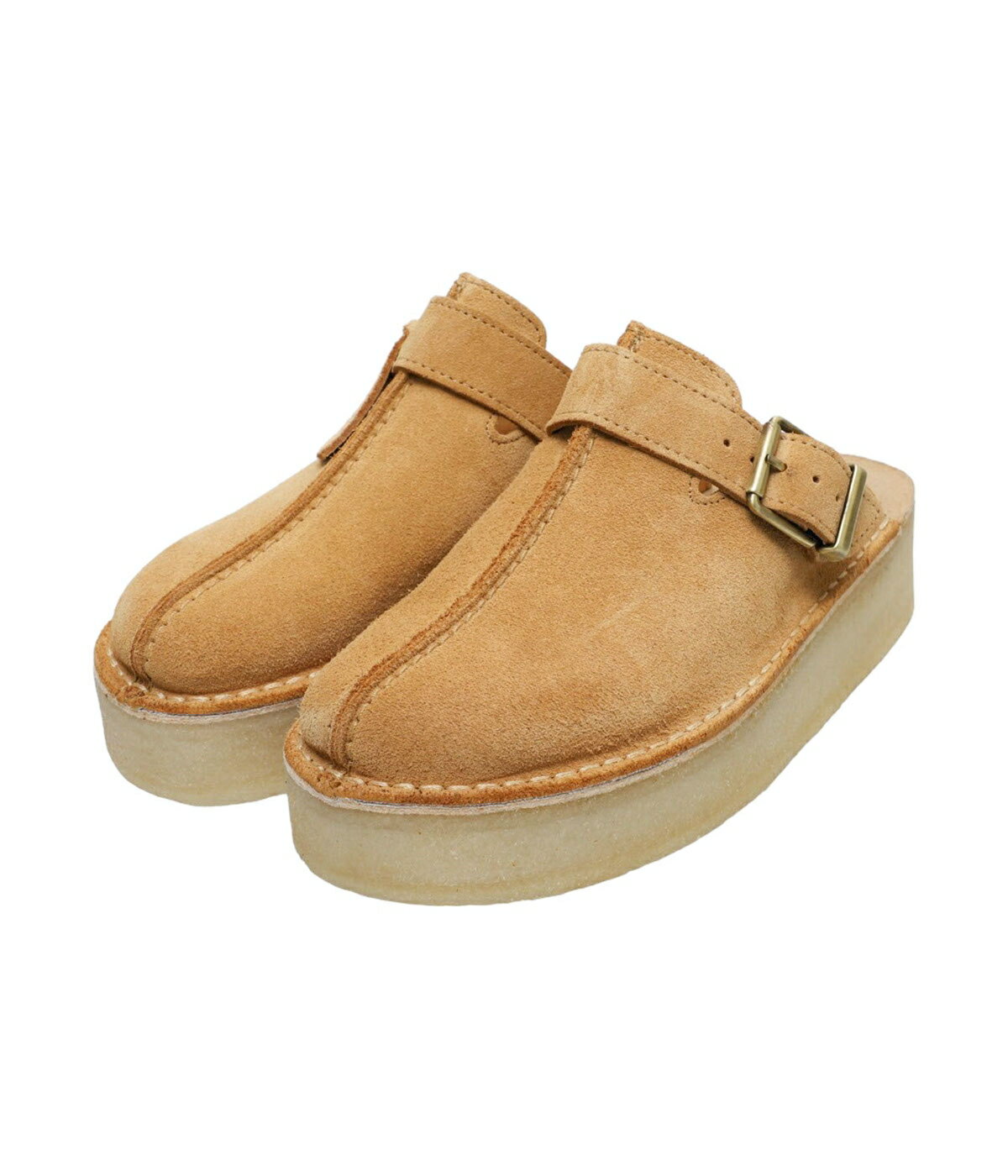 【送料無料】Clarks / クラークス : 【レディース】TrekWedge Mule : トレックウェッジ ミュール レディース レザーシューズ スリッポン スウェード スエード 革靴 経年変化 カジュアルスタイル クラシカル デイリーユース : 26175870【DEA】