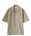 MARNI / マルニ : SHIRT : ボウリングシャツ マイクロチェック ポプリン 50s 開襟 ボックスシルエット ハンドステッチ メンズ トップス 半袖シャツ クラシカル カジュアル レギュラーカラー : CUMU0213S4-UTWA18【RIP】