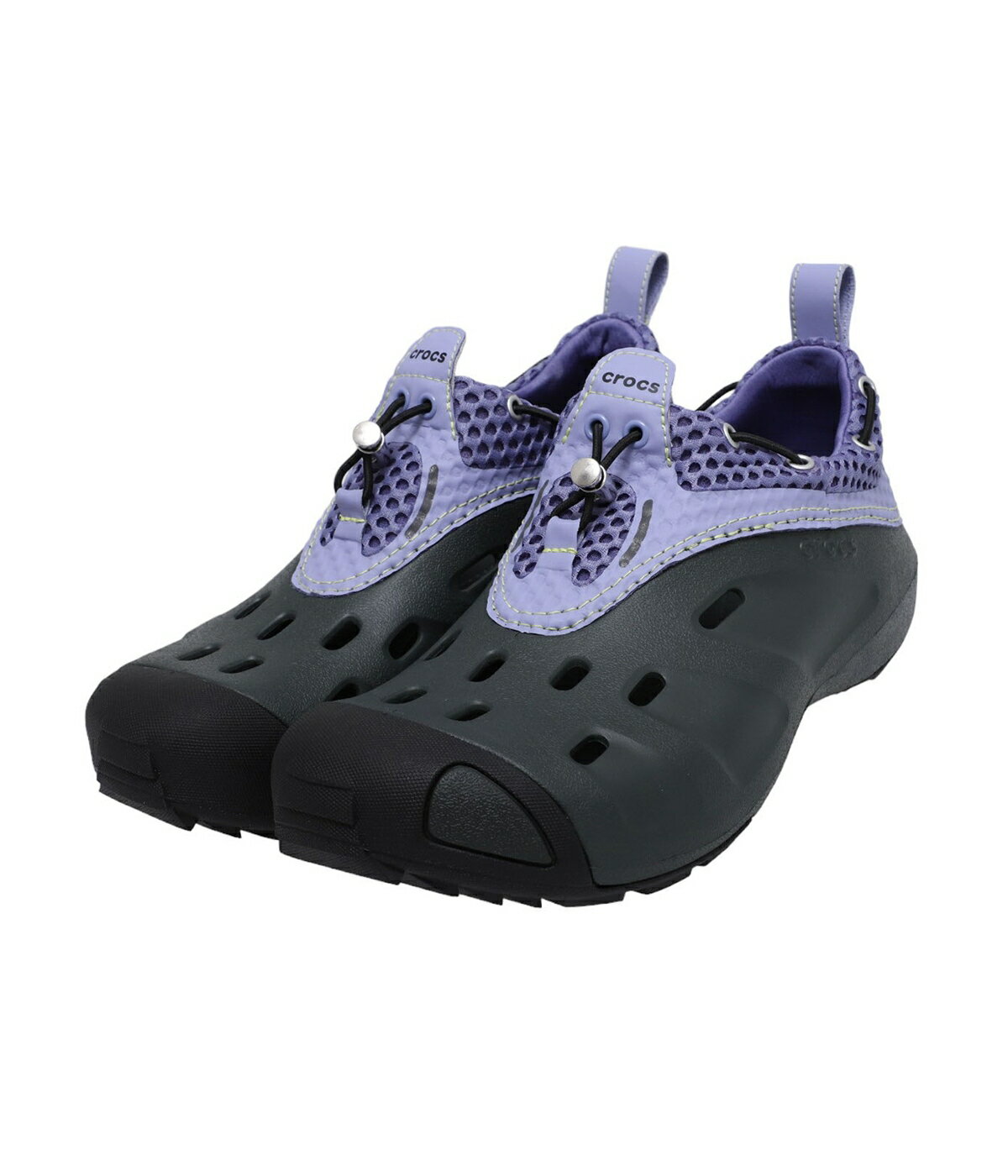 MARMOT CAPITAL / マーモットキャピタル : MARMOT X Crocs Quick Trail Low : クロックス クイックトレイルロウ コラボレーションモデル 限定 カラビナ シューズ スリッポン アウトドア 通気性 軽量 丸洗い 海 キャンプ メッシュ パープル ケルプ : 24SS-G03【PIE】