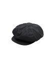 KIJIMA TAKAYUKI / キジマ タカユキ : ORGANIC COTTON BIG CASQUETTE : オーガニックコットン タイプライター ビッグキャスケット ライニング ポリエステルメッシュ ハンドウォッシュ可能 定番 大きめ 大ぶり オーガニックコットン : 241111【RIP】【BJB】