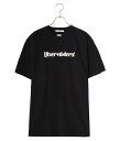 Liberaiders / リベレイダース : BENGAL LOGO TEE : ティーシャツ カットソー ショートスリーブ ロゴプリント Tシャツ ブラック メンズ ワンウォッシュ 加工感 コットン ベンガルフォント : 706082401【ARK】【コンパクト】