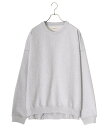 MARKAWARE / }[JEFA : ORGANIC COTTON HEAVY FLEECE HUGE SWEAT / S2F : I[KjbNRbgwB[t[Xq[WXEFbg  rbOVGbg N[lbN tbgV[} I[KjbNRbg Y : A24A-03CS01CyMUSzyWISz