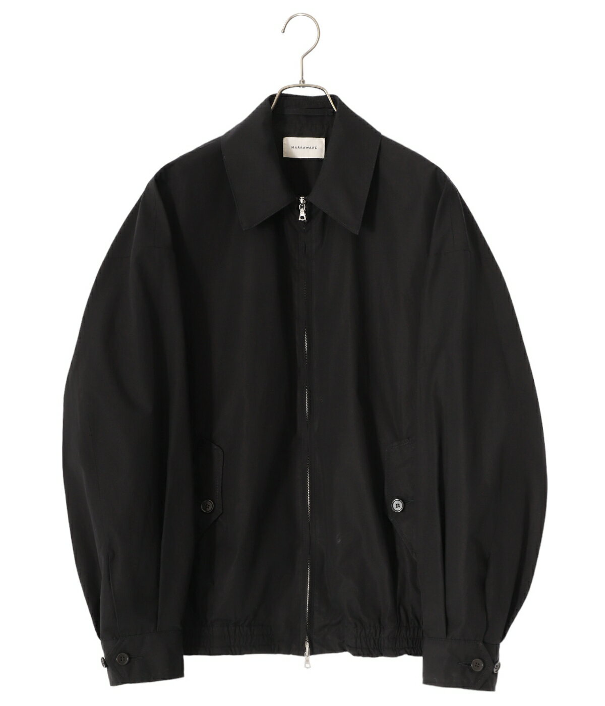 MARKAWARE / マーカウェア : ULTRA LIGHT ALL WEATHER CLOTH WIDE SPORTS JACKET / 全2色 : ウルトラライトオールウェザークロス ワイドスポーツジャケット ドリズラー ハリントン スイングトップ 軽アウター ジャケット 撥水性 吸湿性 : A24A-05BL01C【MUS】