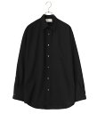 MARKAWARE / マーカウェア : ORGANIC WOOL 2/80 TROPICAL COMFORT FIT SHIRT / 全2色 : オーガニックウールトロピカルコンフォートフィットシャツ ドレスシャツ シンプル オーガニックウール ややゆったり 長袖シャツ トップス : A24A-14SH01C【MUS】【WIS】