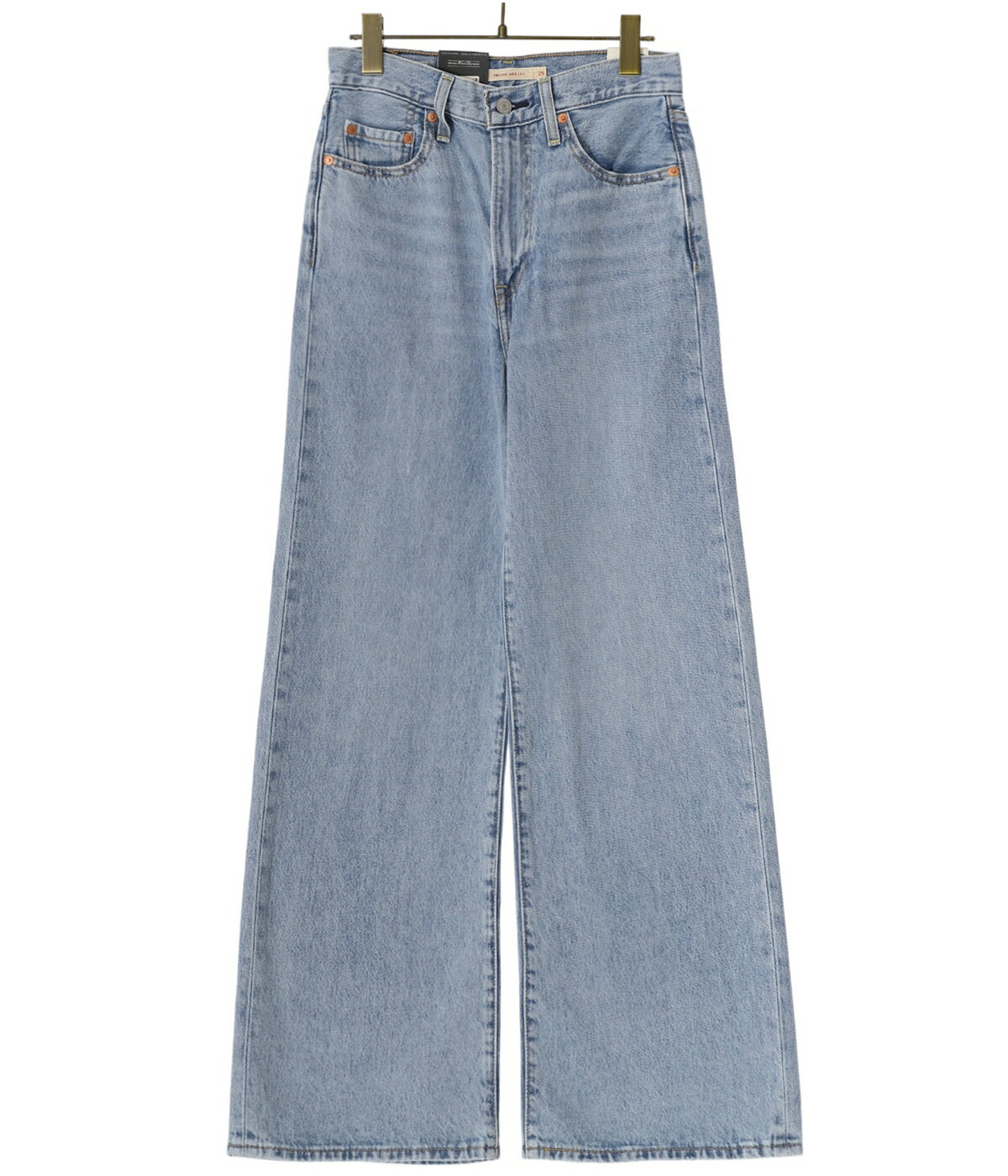 LEVI'S / リーバイス : 【レディース】RIBCAGE WIDE LEG : リブケージワイドレッグ ワイドデニム リーバイスデニム デニム ハイウエスト ハイライズ ワイドシルエット 脚長 美脚 90年代風 コットン スタイルアップ : A6081-0002【DEA】のサムネイル
