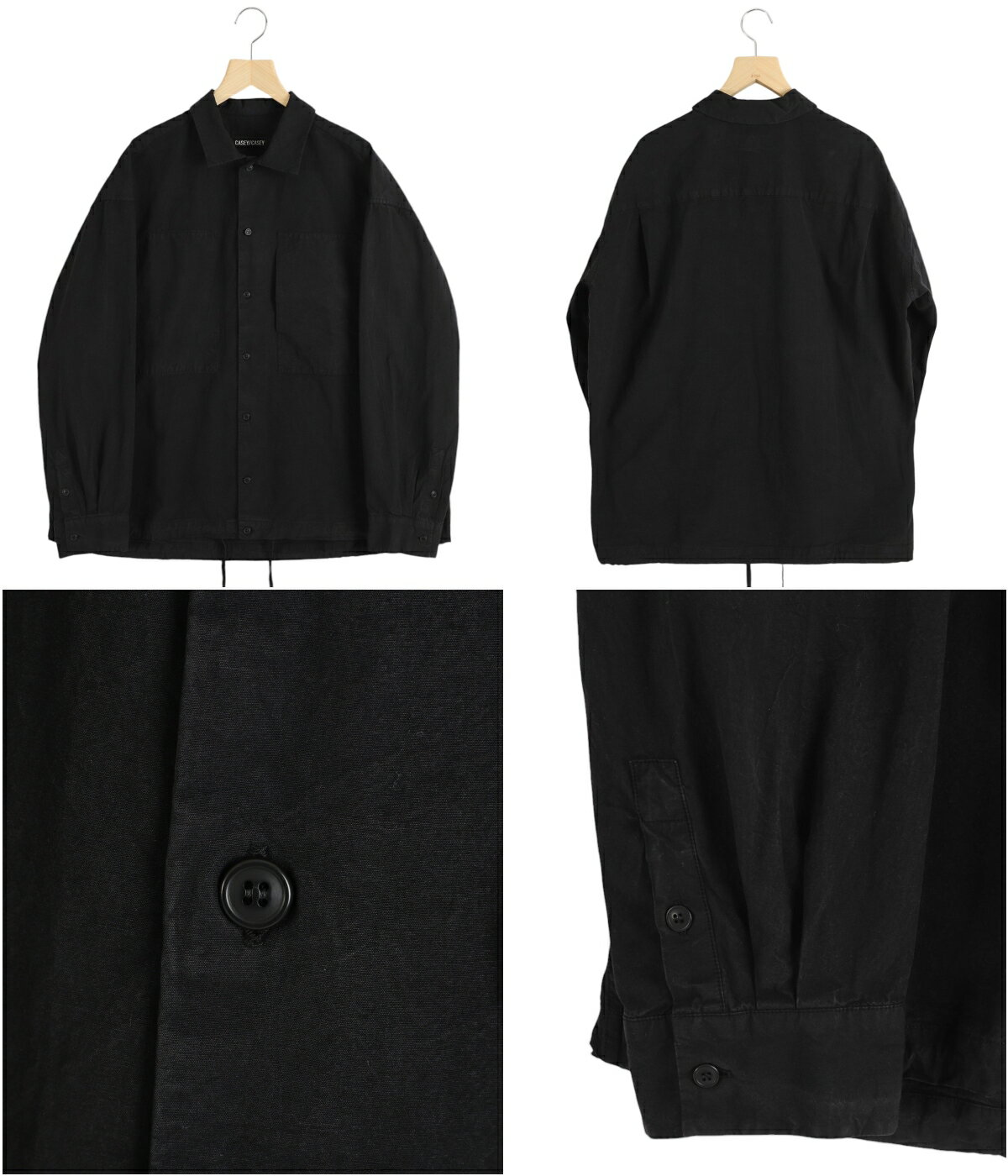 [送料無料]CASEY CASEY : MILI VOLUME SHIRT : 23HC350[RIP][D]