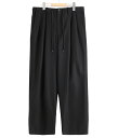 MARKAWARE : DOUBLE PLEATED EASY TROUSERS ORGANIC COTTON GABARDINE : A25C04PT02C[...