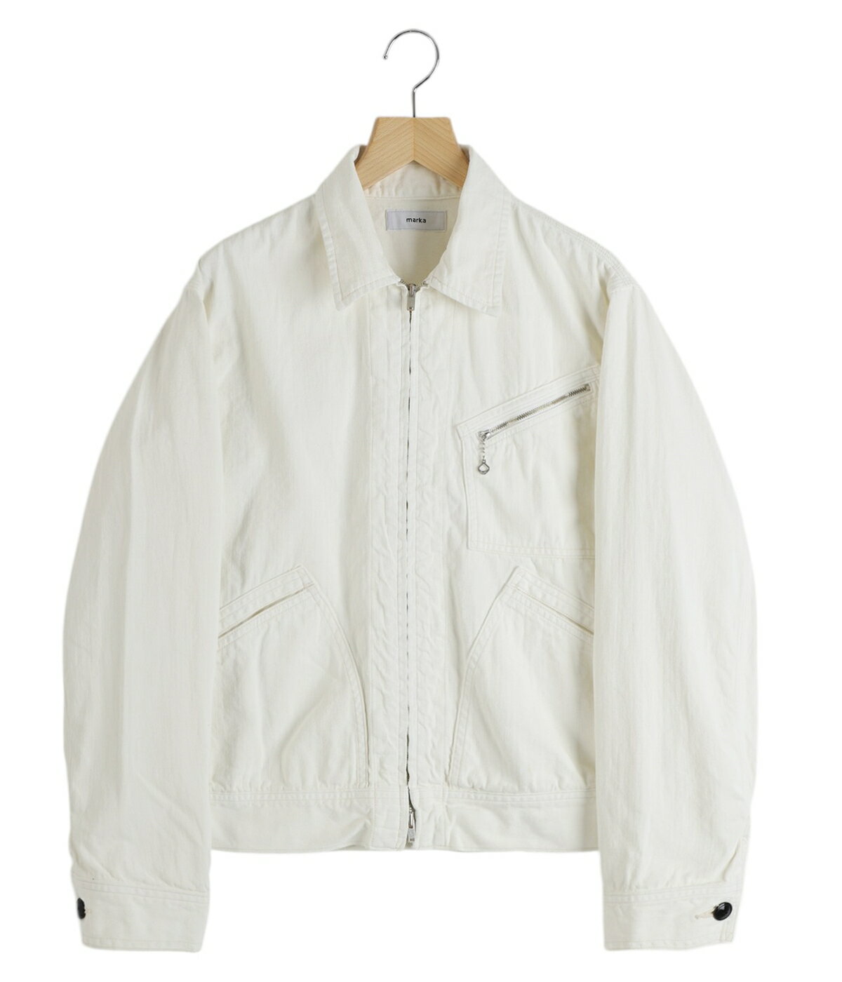 Rakuten - [送料無料]marka : DENIM WORK JACKET - pigment white - : M25A-11BL01C[COR][WIS]