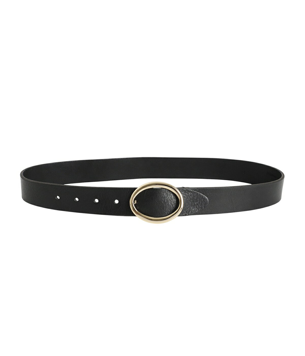 【500円クーポン配布中】PHOTOCOPIEU : [レディース]OVAL BUCKLE LEATHER BELT : 242BBL[ANN]