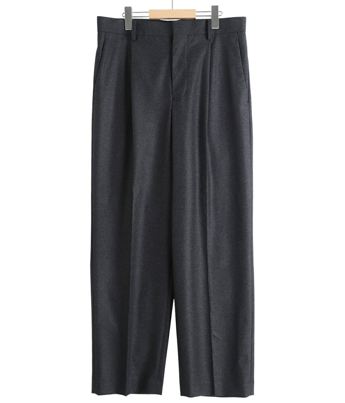 [����̵��]ATON : MERINO COLLEGE FLANNEL STANDARD PANTS : PRAGGW0900[COR]