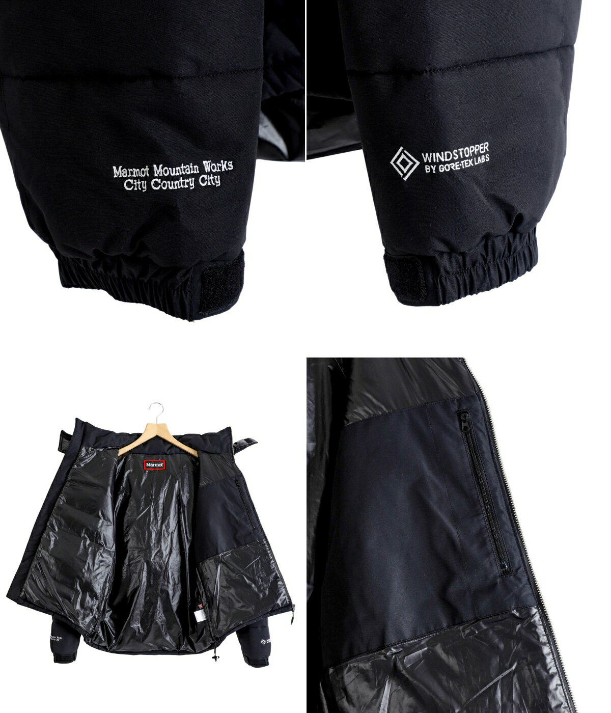 [送料無料]CITY COUNTRY CITY : CITY COUNTRY CITY x Marmot_MMWCCC PRIMALOFT DETACHABLE HOOD JACKET_WINDSTOPPER : CCC-253J002[WAX]