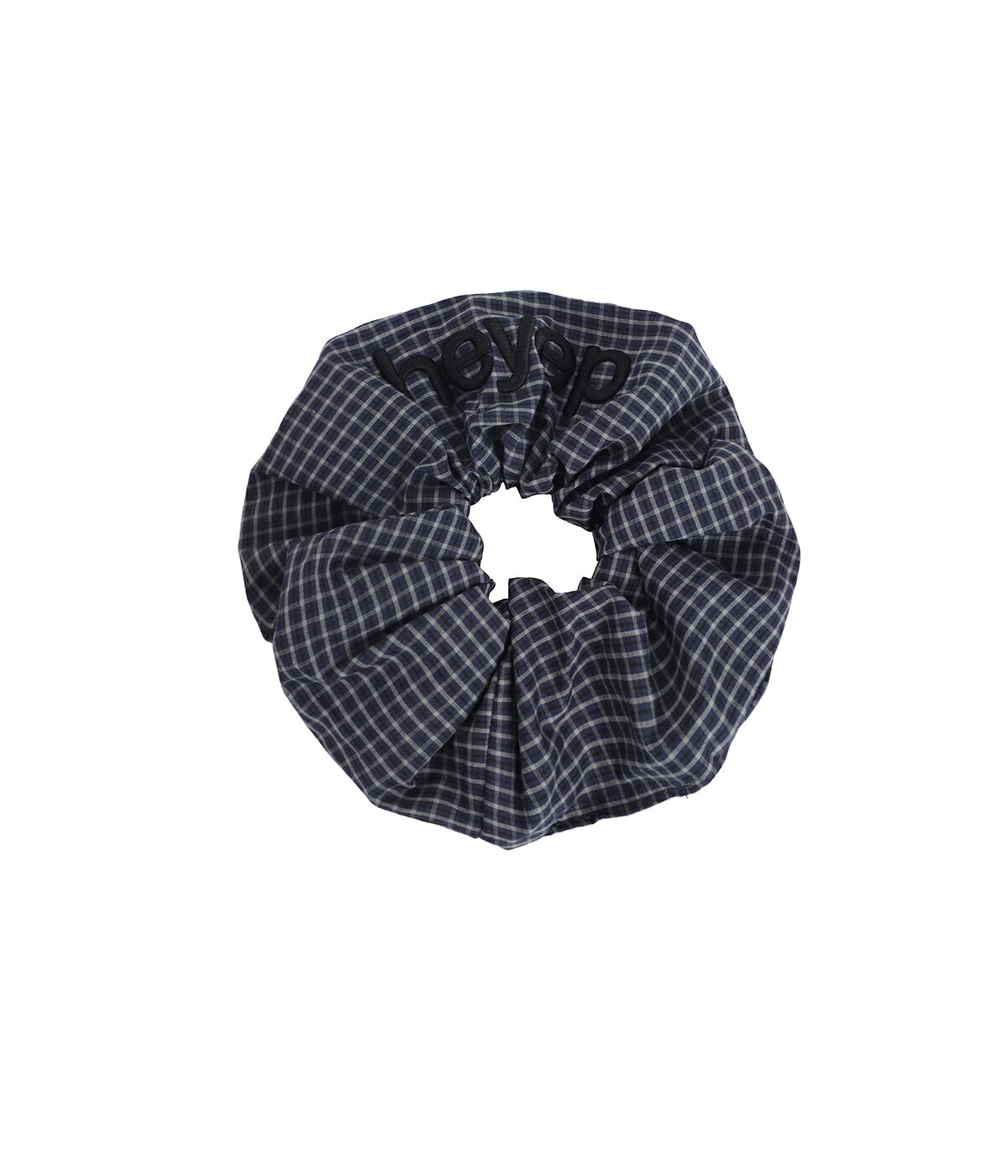 Rakuten - [送料無料]heyep : [レディース]Pajama Check Logo Scrunchie : hp01326[DEA][コンパクト]