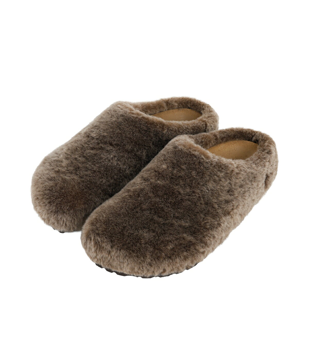 [送料無料]BIRKENSTOCK : [レディース]Amsterdam Wrapped Shearling Gray Taupe : BST-1032547[DEA]