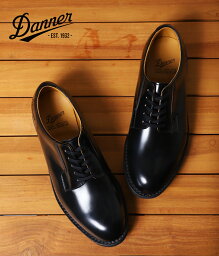 ダナー Danner / ダナー : POSTMAN SHOES / サイズ24.5～28cm : ポストマンシューズ シューズ レザーシューズ ビジネスシューズ ワークマンシューズ 革靴 ドレス ガラスレザー 日本製 ロングセラー 定番 ダンキャットソール ブラック カジュアル : D214300【STD】