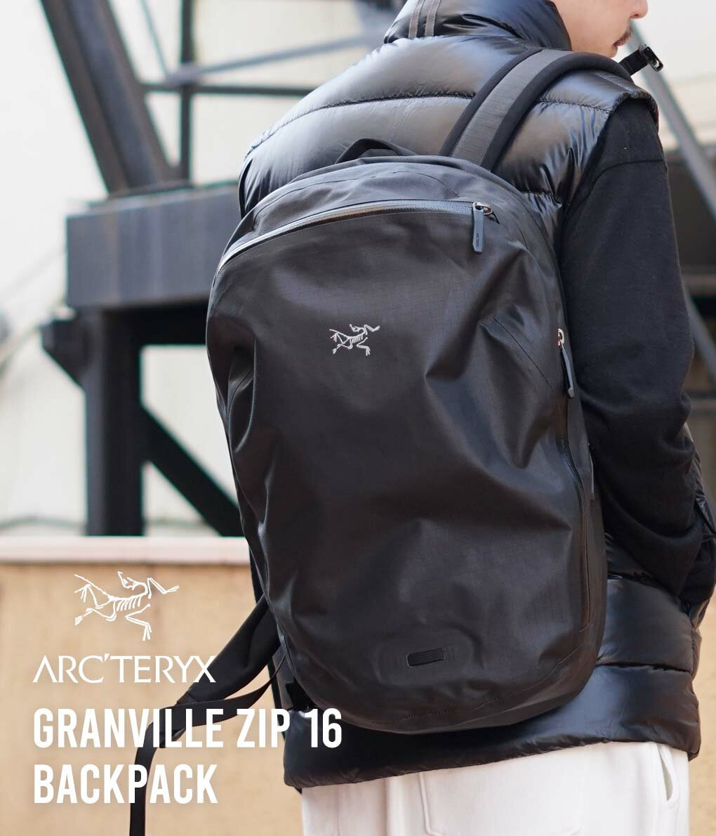 ARC'TERYX / アークテリクス : Granville Zip 16 Backpack : グランヴィル ジップ 16 メンズ バックパック デイパック リュック リュックサック タウンユース 16L : L07155400【STD】【REA】