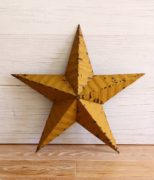 【アウトレットキャンペーン!】Tin Barn Star / ティンバーンスター ： Handmade Tin stars 22inch ： ハンドメイドティンスター インテリア 星 スター オブジェ ： DBA140-22 【DEA】