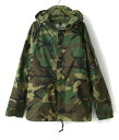 VINTAGE / ヴィンテージ : 【DEAD STOCK】GORE-TEX WOODLAND PARKA -S- : ゴアテックス ウッドランド ミリタリー ECWCS ヴィンテージ デッドストック ジャケット アウター アメリカ USA アウトドア 迷彩柄 キャンプ : ALG-1707-JK01【AST】【VIN】