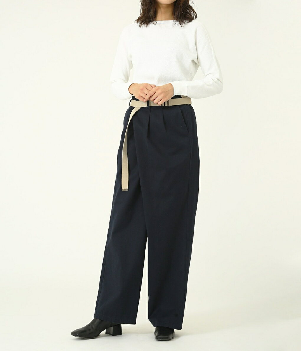 MAISON EUREKA / メゾンエウレカ : 【レディース】VINTAGE REWORK CHINOS : ヴィンテージ チノ レディース : EUREKA-070-NAVY【DEA】のサムネイル