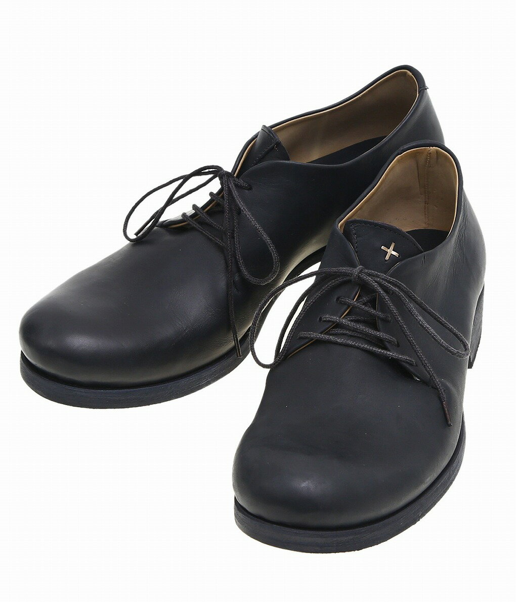 m.a+ / エムエークロス : 1 leather piece derbie : レザーシューズ ワン レザー ピース ダービー 革靴..