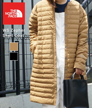 THE NORTH FACE / ザ ノースフェイス : 【レディース】WS Zepher Shell Coat / 全2色 : ダウンコート インナーダウン ジャケット アウター ウィンドストッパーゼファーシェルコート 中綿 ウーマン デイリーユース ゴアテックス : NDW91963【DEA】