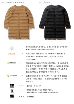 THE NORTH FACE / ザ ノースフェイス : 【レディース】WS Zepher Shell Coat / 全2色 : ダウンコート インナーダウン ジャケット アウター ウィンドストッパーゼファーシェルコート 中綿 ウーマン デイリーユース ゴアテックス : NDW91963【DEA】