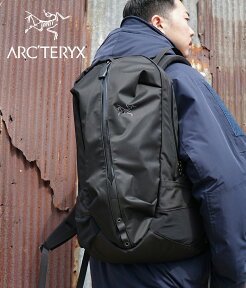 【国内正規品】ARC'TERYX / アークテリクス : Arro 22 Backpack-ブラック : アロー バケット バッグ バックパック リュック 撥水 レディース ユニセックス アウトドア キャンプ 登山 シンプル 定番 旅行 22リットル : L07277500 【STD】【REA】