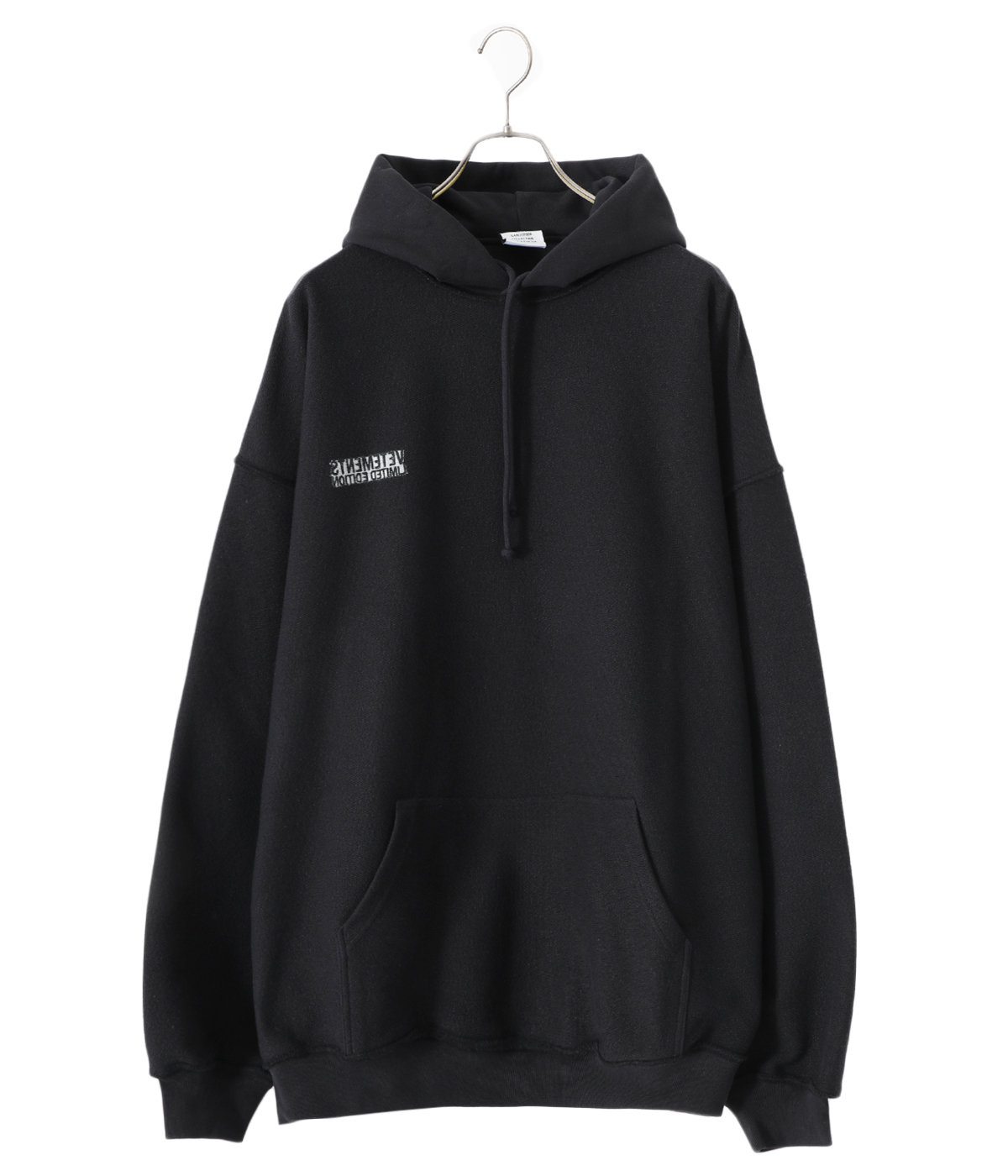 ☆【未使用】VETEMENTS/ヴェトモン 22SS HAUTE COUTURE LOGO POPOVER 
