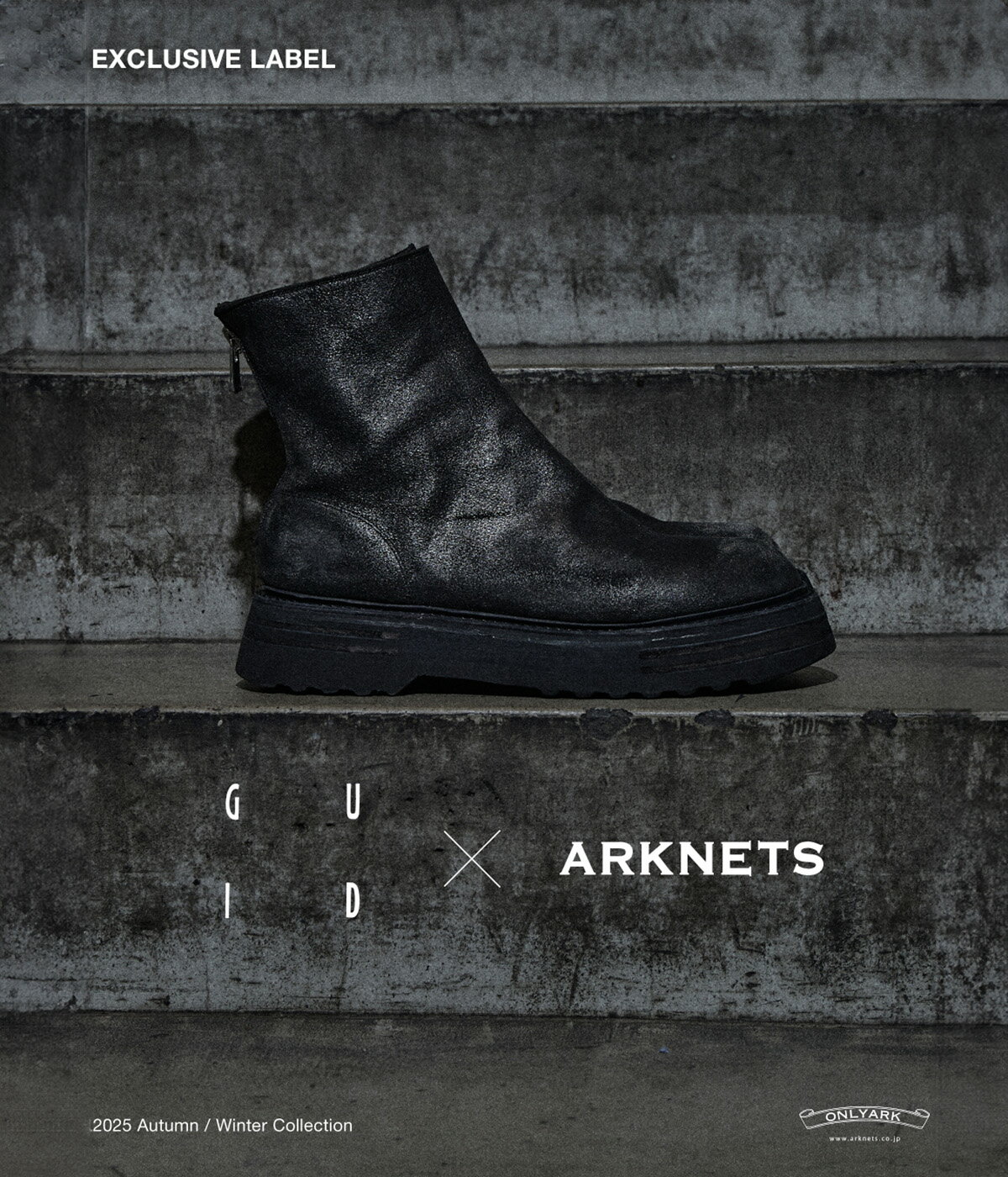 Rakuten - [送料無料]GUIDI : 別注 BACK ZIP BOOTS : ONLYARK-5-2509[RIP][BJB]