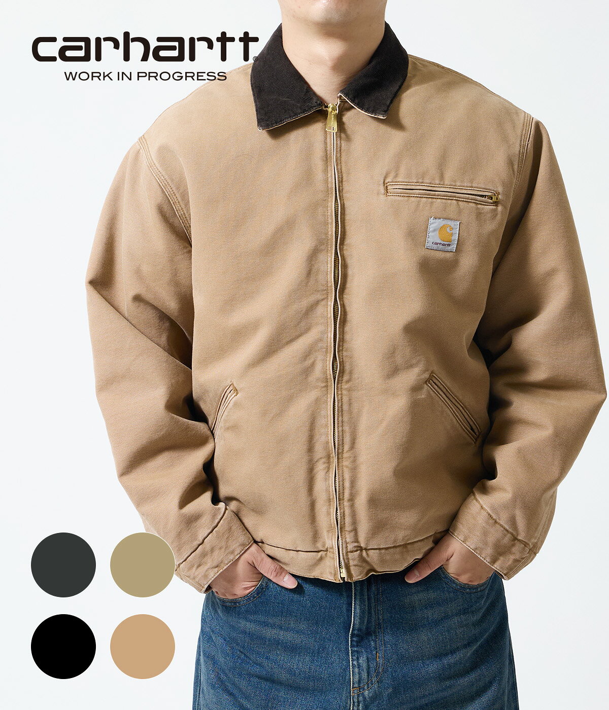 [送料無料]Carhartt WIP : OG DETROIT JACKET / 全8色 : I035614[WAX][REA][U]