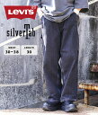 LEVI 039 S / リーバイス : SILVERTAB BAGGYCARPENTER I AM INEVITABLE : シルバータブ バギー カーペンター ペインター デニム メンズ ミッドライズ ストレート ワイド コットン100 ブラック 90年代 耐久性 メンズ : A7489-0001【AST】