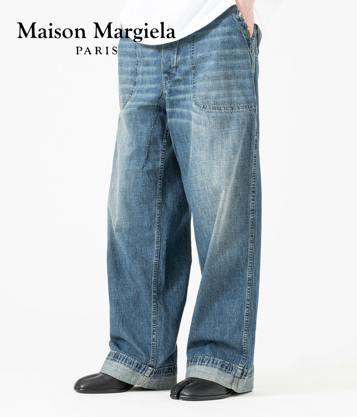 [送料無料]Maison Margiela : PANTS : S50KA0710-M30021[RIP][BJB]