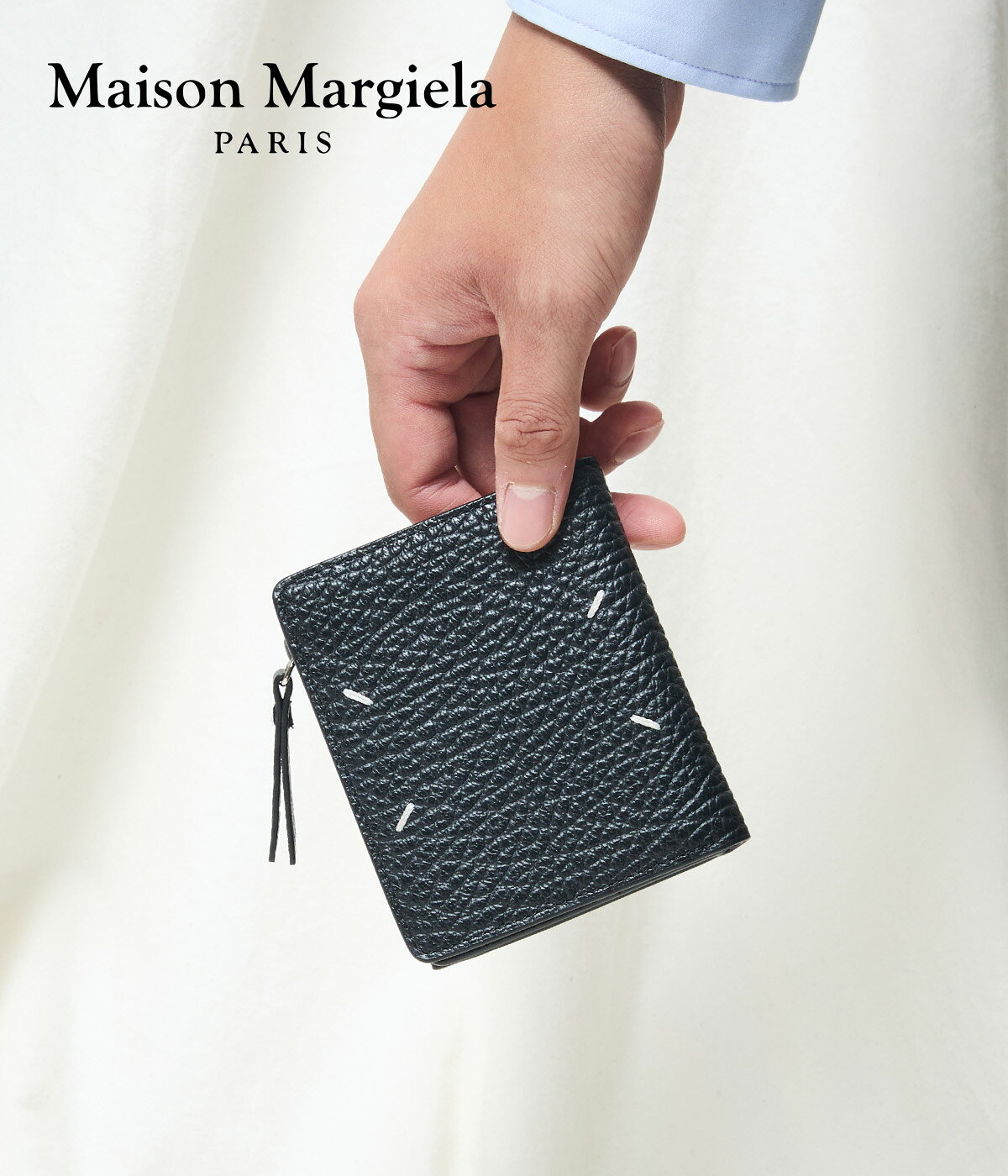 [送料無料]Maison Margiela : WALLET FLIP FLAP SMALL : SA1UI0023-P4455[RIP][BJB][U]