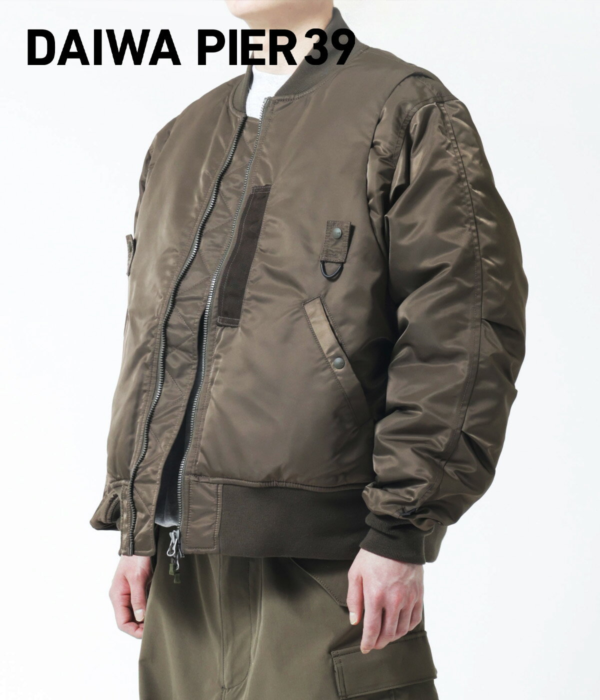 [SALE]DAIWA PIER39 : TECH 2WAY MA-1 DOWN JACKET : BW-40025W[PIE][REA]