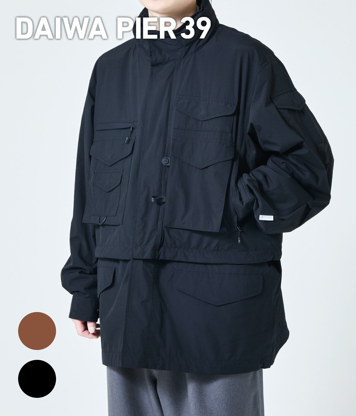 Rakuten - [P10倍]DAIWA PIER39 : WINDSTOPPER PERFECT MIL FIELD 2WAY JACKET / 全3色 : BJ-12026[PIE]