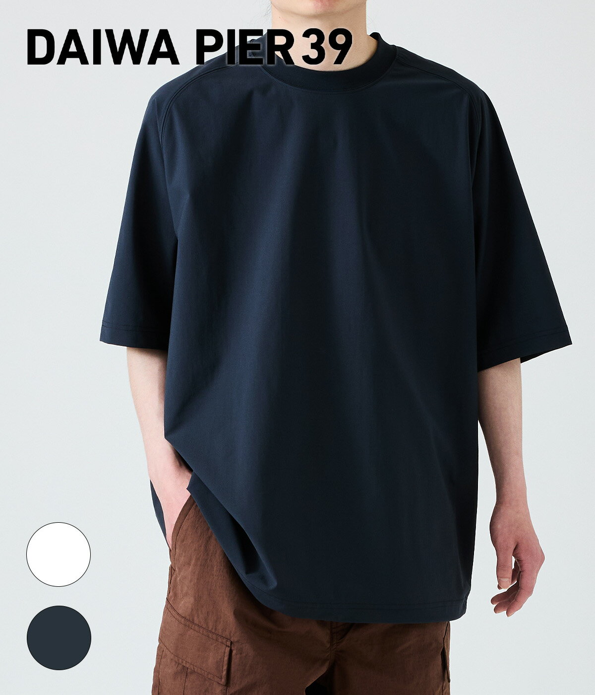 樂天商城 - ＼6/10(水)23:59迄！P10倍！／DAIWA PIER39 : TECH LIGHT WEIGHT S/S TEE / 全2色 : BE-31026[PIE][REA][コンパクト]