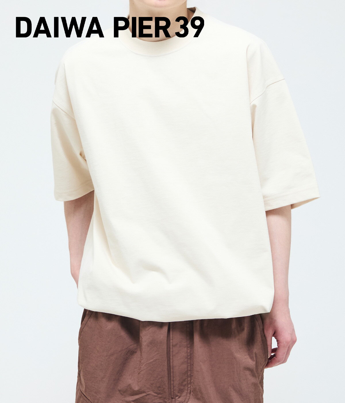DAIWA PIER39 : TECH DRAWSTRING S/S TEE Brewed Protein : BE-36026