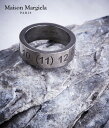 Maison Margiela / メゾン マルジェラ : RING : リング 指輪 アクセサリー ナンバーリング ナンバー 数字 ユニセックス 小物 シルバー シンプル 刻印 プレゼント ギフト 誕生日 記念日 シルバー ケース有 : SM3UQ0034【ANN】