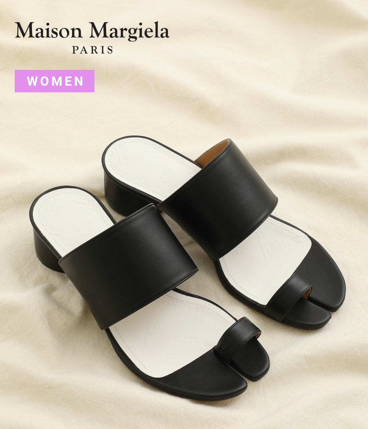 【500円クーポン配布中】Maison Margiela : [レディース]HANNAH MULES LOW : S58WP0234PR869T8013[ANN][U]