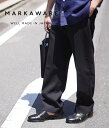 MARKAWARE / }[JEFA : FLAT FRONT TROUSERS / S2F : tbg tg gEU[ pc gEU[Y gEU[pc E[pc XbNX ubN lCr[ m[^bN I[KjbNE[ ZbgAbv : A23C-04PT01CyMUSz