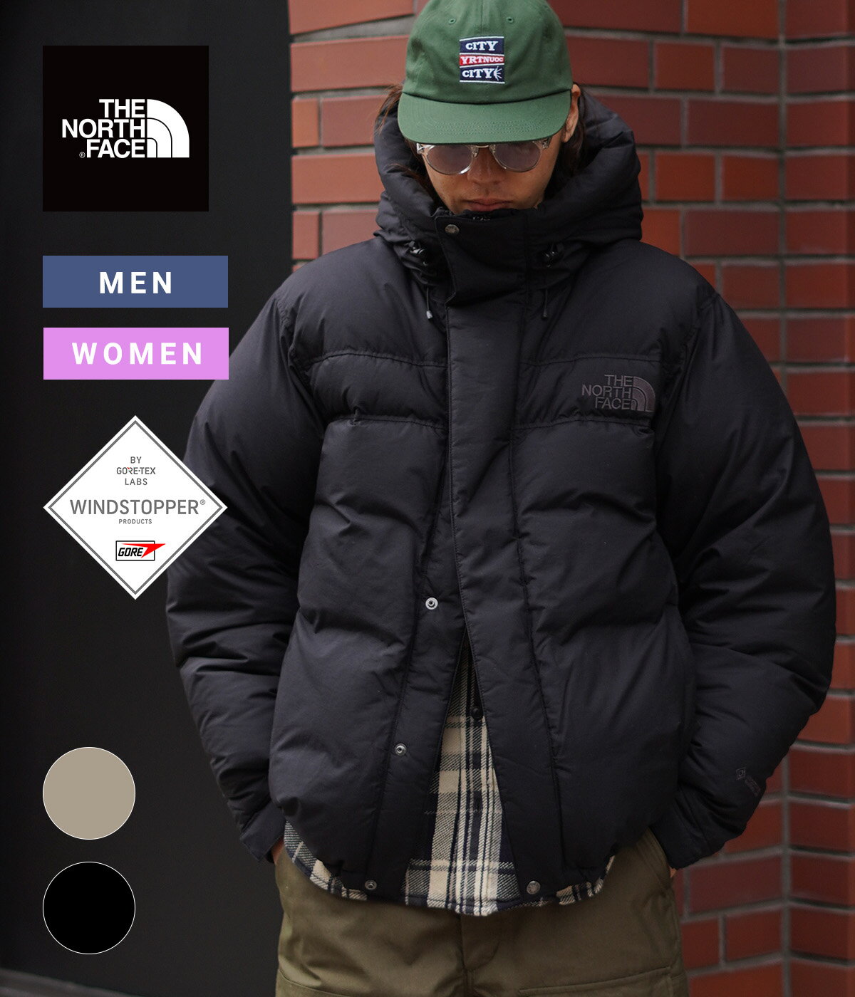 楽天ARKnetsTHE NORTH FACE / ザ ノースフェイス : Alteration Baffs Jacket / 全2色 : オルタレーションバフジャケット ハイロフト パッカリング リサイクルダウン ナイロン GORE-TEX 撥水加工 ナチュラル アウトドア タウンユース : ND92360【DEA】【WAX】