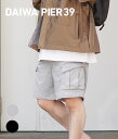 DAIWA PIER39 / ダイワ ピアサーティナイン : TECH SWEAT 6POCKET SHORTS : 全2色 テック スウェット 6 ポケット ハーフパンツ ショーツ ブラック ダークヘザーグレイ アメリカ軍 ポリエステル サイドポケット ヘビーウェイト : BP-58023【PIE】