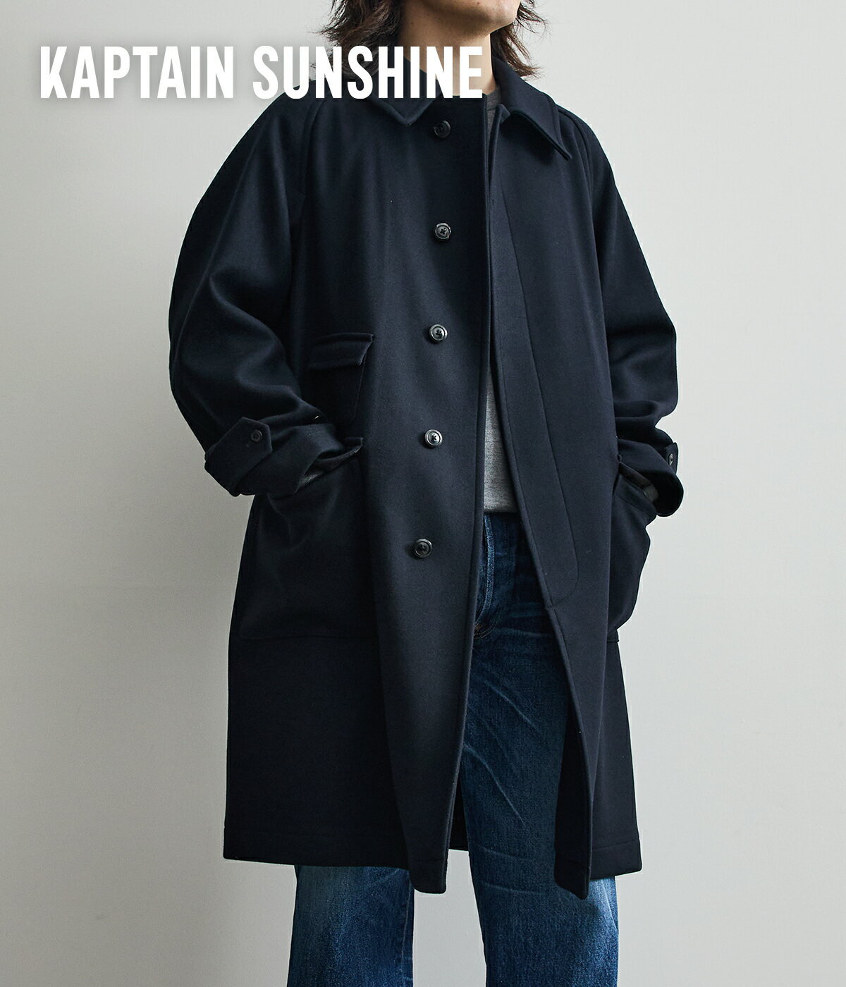[P10倍]KAPTAIN SUNSHINE : Traveller Coat / 全2色 : KS25FCO03[NOA][BJB]