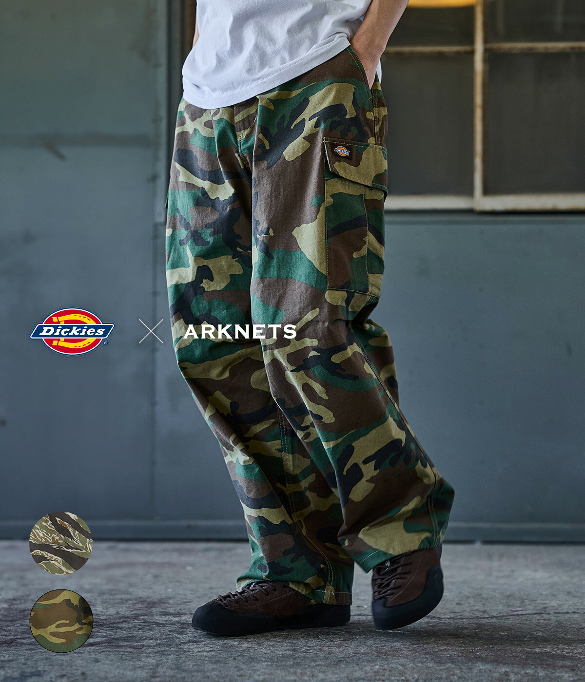 Dickies : 別注 6 POCKET WIDE CARGO PANTS : ONLYARK-3-2616