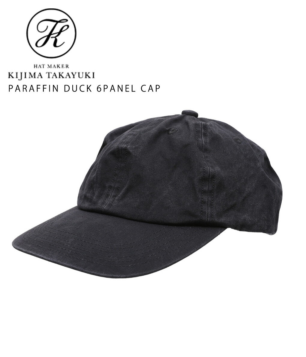 KIJIMA TAKAYUKI CHINO 6P CAP 24ss 黒帽子 | ヤマダウェブコム