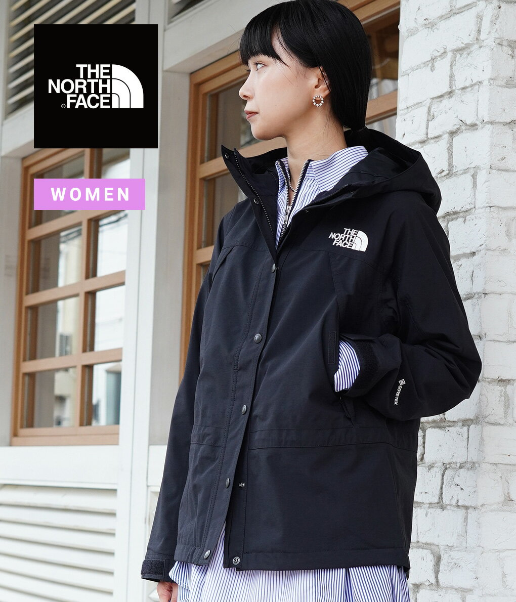 THE NORTH FACE / ザ ノースフェイス : 【レディース】Mountain Light JACKET : マウンテン ライト ジャケット ライトアウター アウター GORE-TEX ゴアテックス ブラック トレッキング アウトドア サスティナブル 軽量 防水 防風 耐久 : NPW62236【DEA】