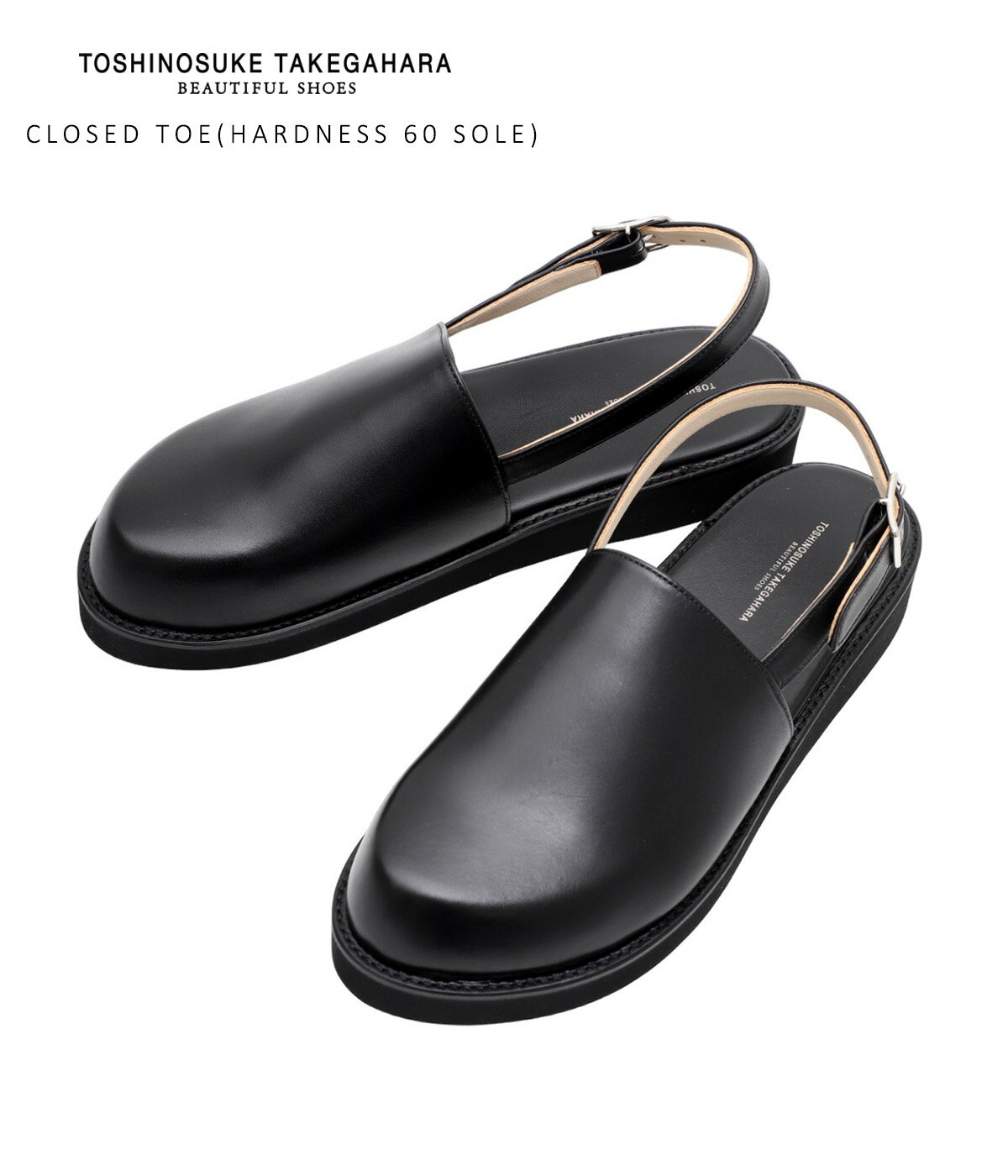 BEAUTIFUL SHOES / ӥ塼ƥե륷塼 : ڥǥCLOSED TOE(HARDNESS 60 SOLE) :  ȥ 塼  åݥ ǥ ֥å ֥꡼饹 ƥϥ ۡ쥶 : BSS2312014DEA