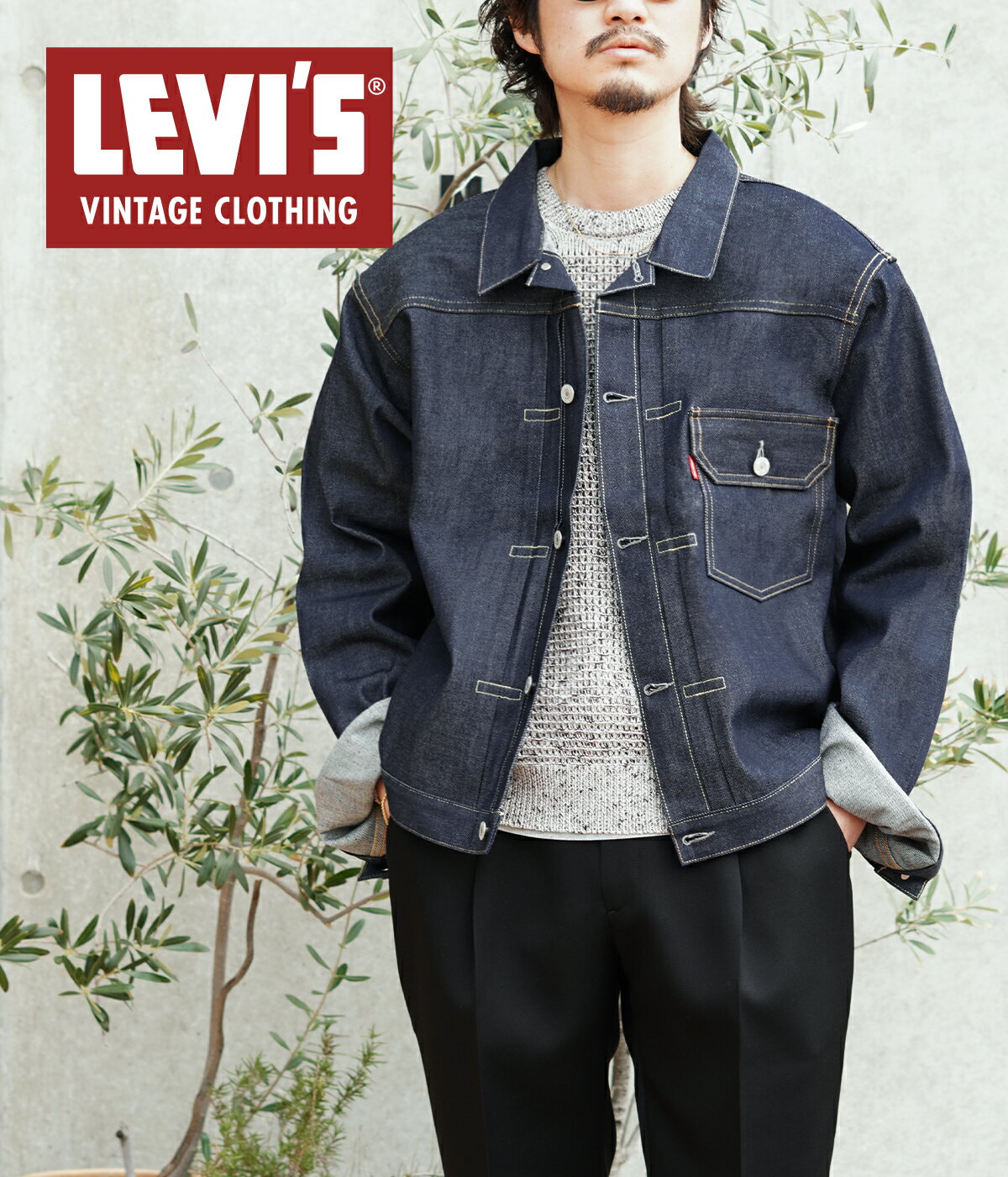 LEVI'S VINTAGE CLOTHING / [oCX Be[W N[WO : LVC 1936 TYPE 1 JACKET : ^Cv1 WPbg fj WPbg GW Wbg mEHbV 1936N WpCh {  Be[W : 70506-0028yASTz