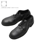 GUIDI / グイディ : LOWLACE SHOES -CALF F.G CV- : ローレースシューズ カーフ レザーシューズ ダービーシューズ グッドイヤーウェルト製法 フィット感 メンズ ブラック 経年変化 耐久性 コードバン 革靴 : 992-LOWLACE-CALF-FG-CV 【RIP】【BJB】