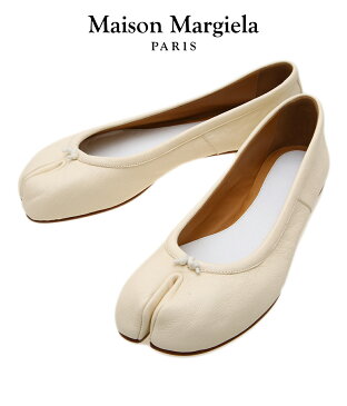 【送料無料】Maison Margiela / メゾン マルジェラ : 【レディース】TABI BALLET SHOES -VINTAGE LEATHER- : タビバレーシューズ バレエシューズ バレリーナ 足袋 靴 パンプス フラットシューズ レザーシューズ レディース ヴィンテージレザー : S58WZ0042-T1003【ANN】