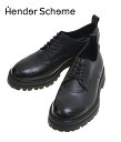 Hender Scheme / エンダースキーマ : commando blucher / サイズ約23～27.5cm : コマンド ブラッチャー ビブラムソール レザーシューズ レディース コンバットソール 本革 牛革 ボリューム メダリオン クラシカル : mj-rs-cmb